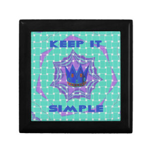Keep It Simple: The Royal Clarity Pattern Art Jewelry Box