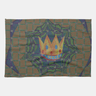 Keep It Simple: The Royal Clarity Pattern Design Towel