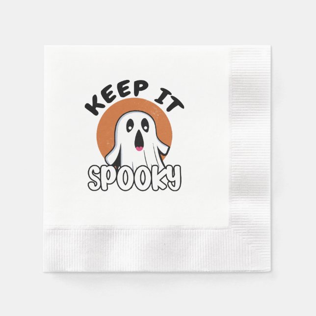 Keep it spooky napkins (Front)