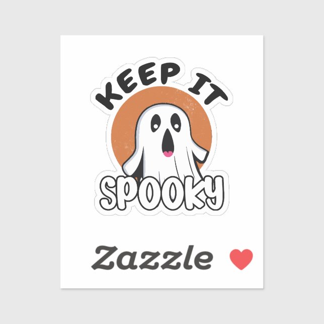 Keep it spooky sticker (Sheet)
