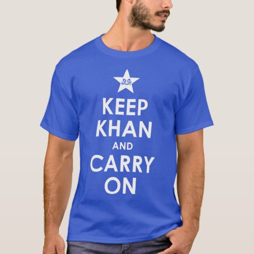 Keep Khan and Carry On Pakistan Cricket Classic TS T_Shirt