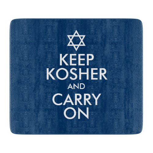 Keep Kosher and Carry On Cutting Board