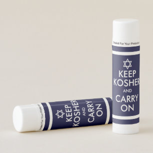 Keep Kosher and Carry On Lip Balm