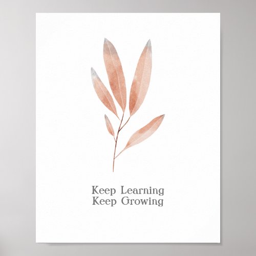 Keep Learning Keep Growing  Poster