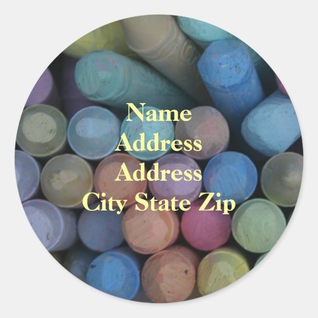 Keep Life Colorful Address Label (Front)