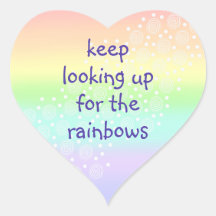 hearts sticker vinyl sticker love sticker Rainbow Hearts Sticker- shiny hearts sticker laptop decal pastel rainbow sticker