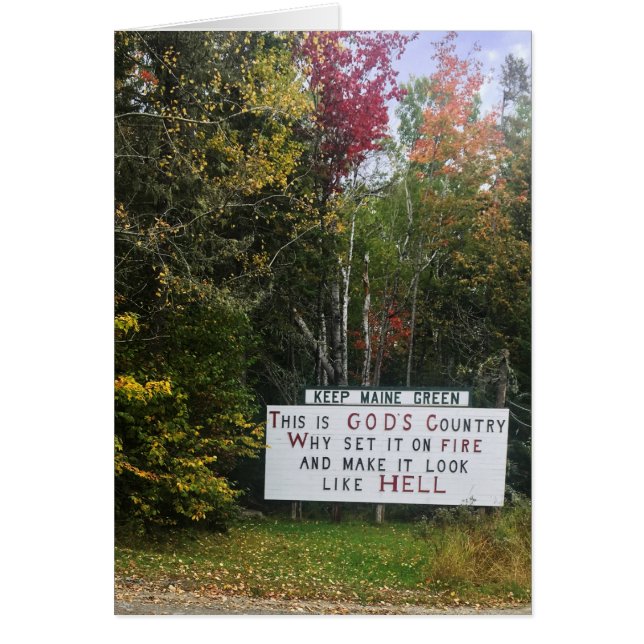 keep maine green (Front)