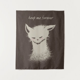 Keep Me Forever - Rescue Cat Tapestry