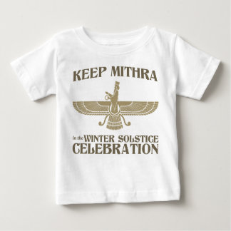 Keep Mithra in the Winter Solstice Celebration Baby T-Shirt
