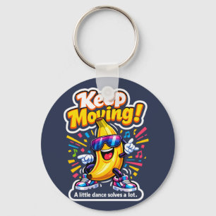Keep Moving! – Dancing Disco Banana Keychain