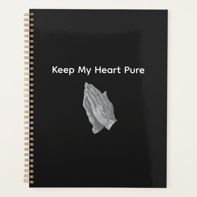 Keep My Heart Pure Planner (Front)