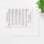 Keep of the Promise Handwritten Sheet Music (Desk)