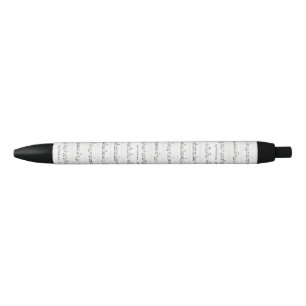 Keep of the Promise Handwritten Sheet Music pen