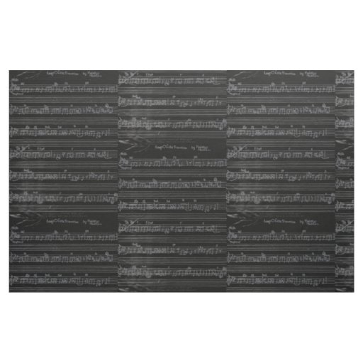 Keep Of The Promise Sheet Music fabric black