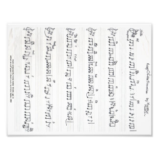Keep Of The Promise Sheet Music photo print