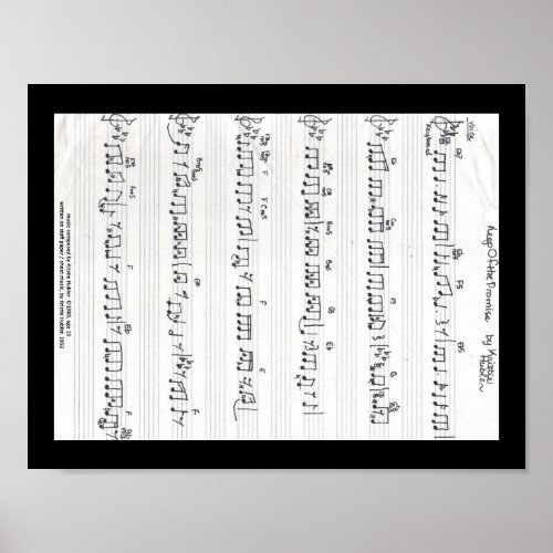 Keep Of The Promise Sheet Music poster