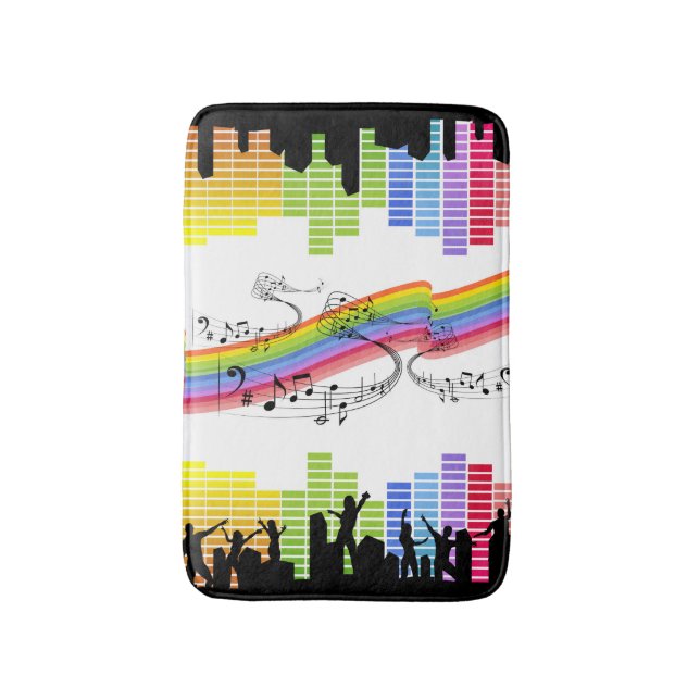 Keep on dancing bathroom mat (Front Vertical)