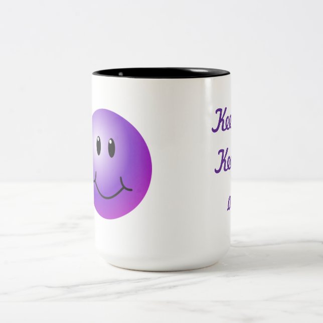 Keep on Keepin' on! Two-Tone Coffee Mug (Center)