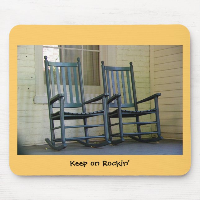 Keep on Rockin' Mouse Pad (Front)