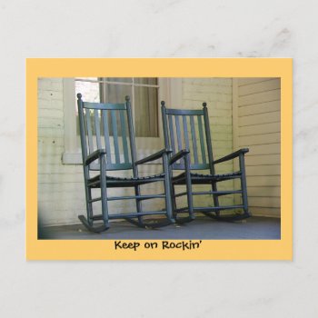 Keep On Rockin'  Postcard by RetirementGiftStore at Zazzle