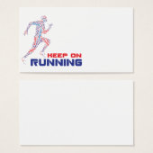 Keep on running (Front & Back)