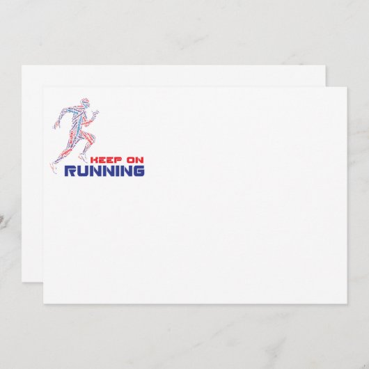 Keep on running (Front/Back)