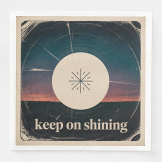 Keep On Shining Paper Dinner Napkins