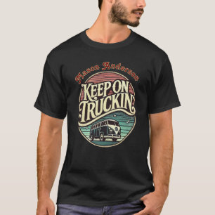 Keep on Truckin Retro 60’s Personalized T-Shirt