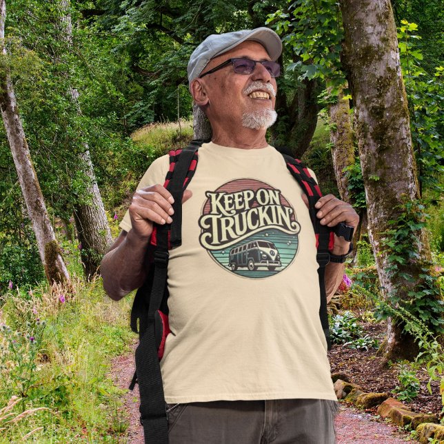 Keep On Truckin’ Retro 60s T-Shirt  (A must-have for old souls and free spirits. Keep on truckin’ in timeless 1960s counterculture cool.
)