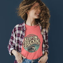 Keep On Truckin’ Retro 60s T-Shirt