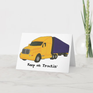 Keep on Truckin', truck on greeting cards