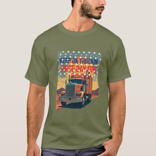 Keep on trucking  T-Shirt (Front)