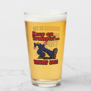 Keep on TRUMPIN Glass