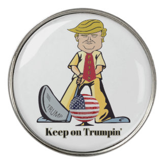 Keep On Trumpin' Golf Ball Marker