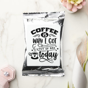 Keep or add your own design - Coffee Drink Mix
