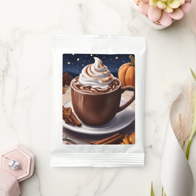 Keep or add your own design -   hot chocolate drink mix (Wedding)