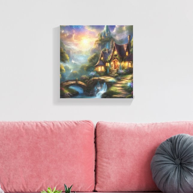 Keep or Create Your Own- Canvas (Gloss) Print (Insitu(LivingRoom))