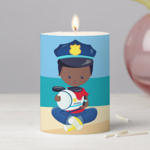 Keep or Create your own design Pillar Candle