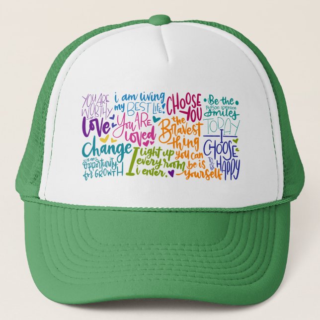 Keep or Create Your Own Design  :-) T-Shirt Trucke Trucker Hat (Front)