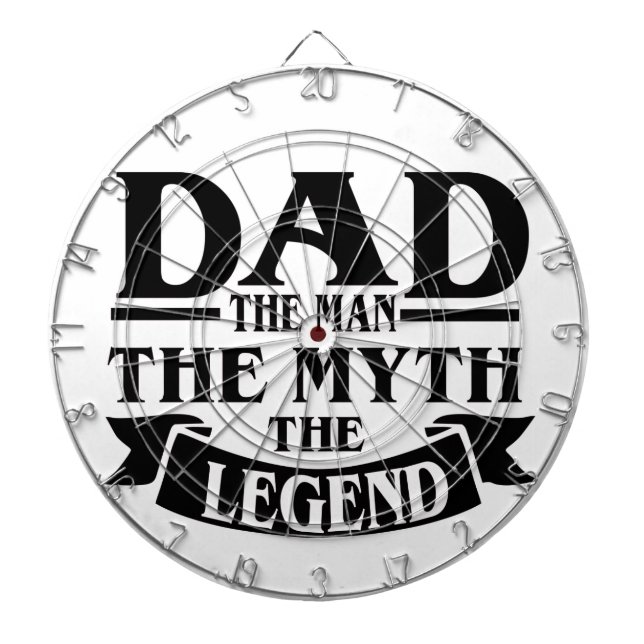 Keep or Create your own design & Text Dart Board (Front)