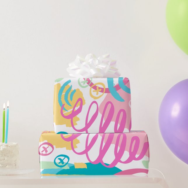 Keep or Create your own Glossy Wrapping Paper (Party Gifts)