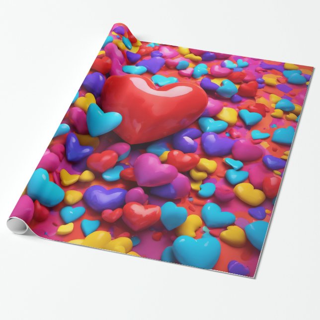 Keep or Create your own Glossy Wrapping Paper (Unrolled)