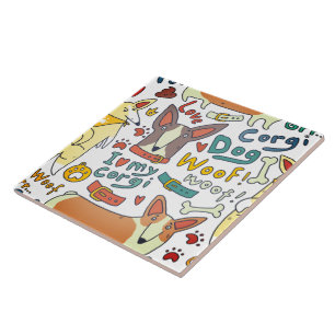 Keep or Create your own text and design :-) Large Ceramic Tile