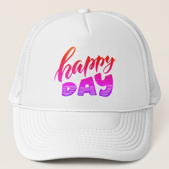 Keep or Create your own text and design :-) Trucker Hat (Front)