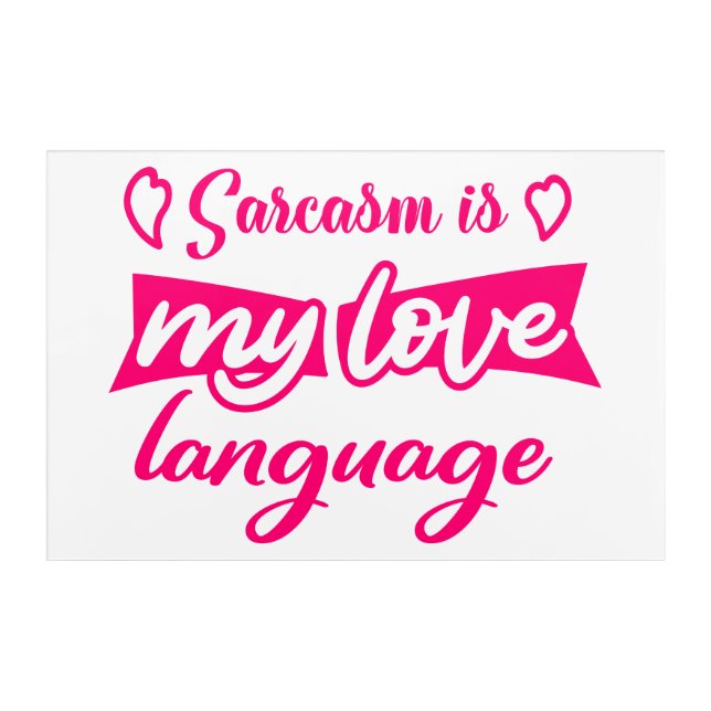 Keep or Design Your Own  36" x 24" Acrylic Print (Front)