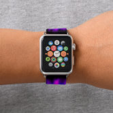 Snestorm Visum kursiv Autism Awareness Apple Watch Band, 42mm Apple Watch Band | Zazzle