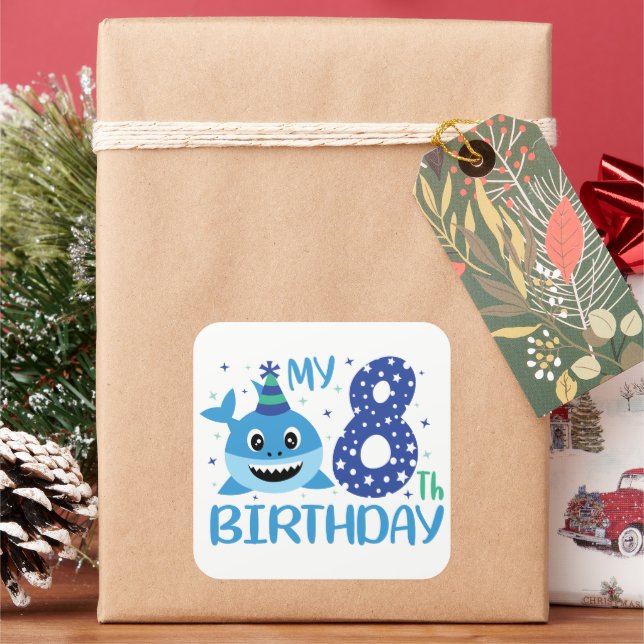 Keep or design your own - button square sticker (Holiday)