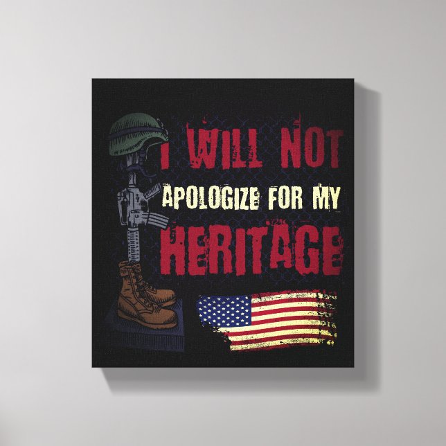 Keep or design your own Canvas (Gloss) Print (Front)