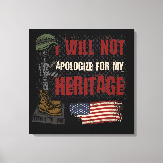 Keep or design your own Canvas (Gloss) Print (Front)