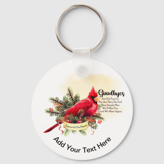 Keep or design your own  keychain front/back (Back)